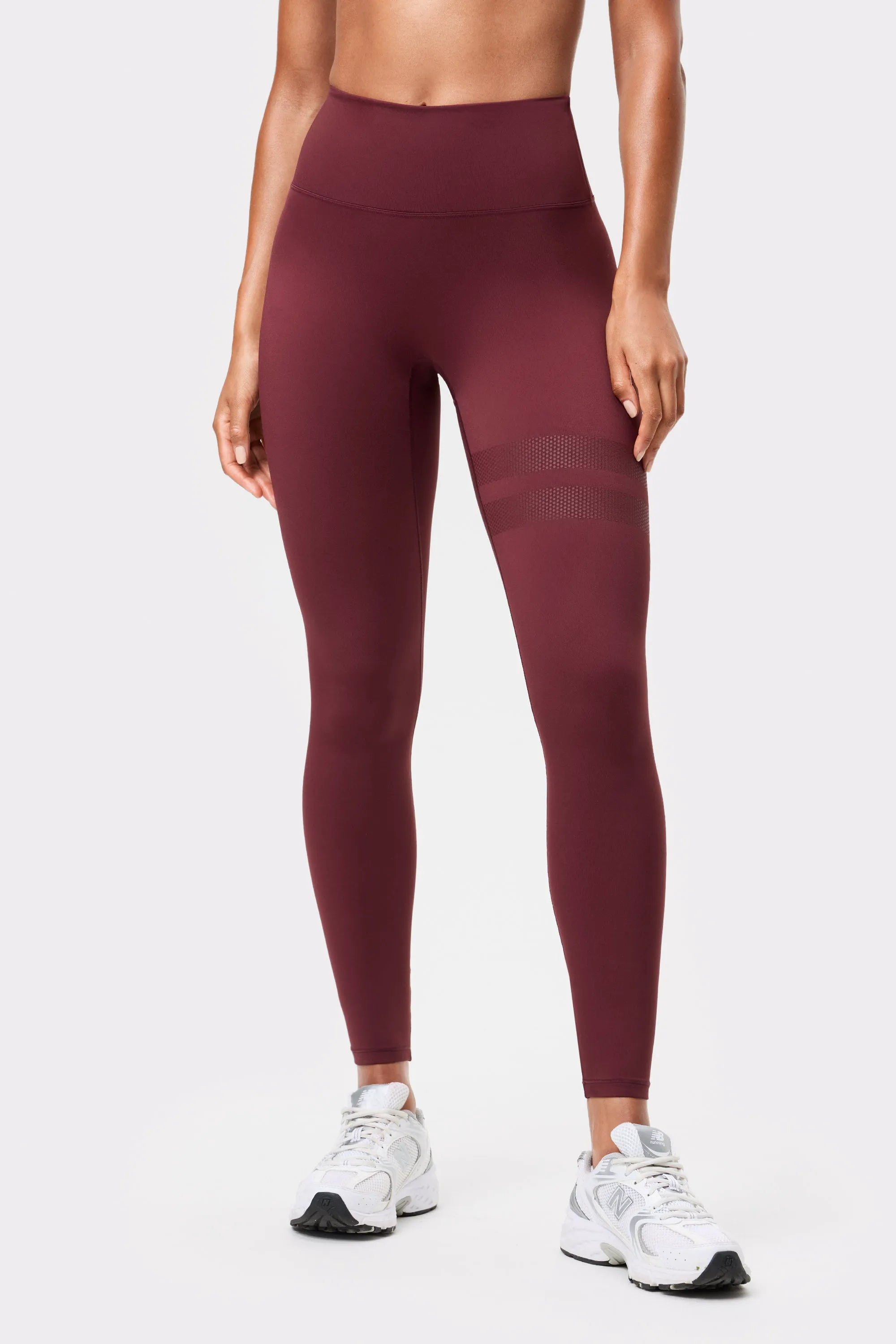 Signature One Leggings Burgundy